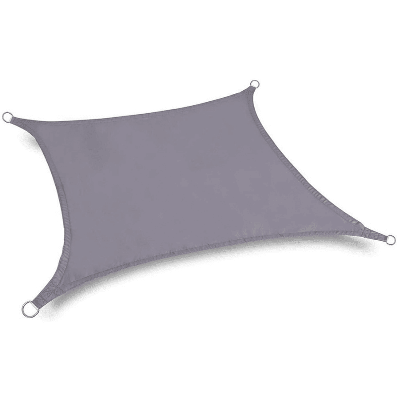 Toile d'ombrage Carré Grise - Toiles Ombrage