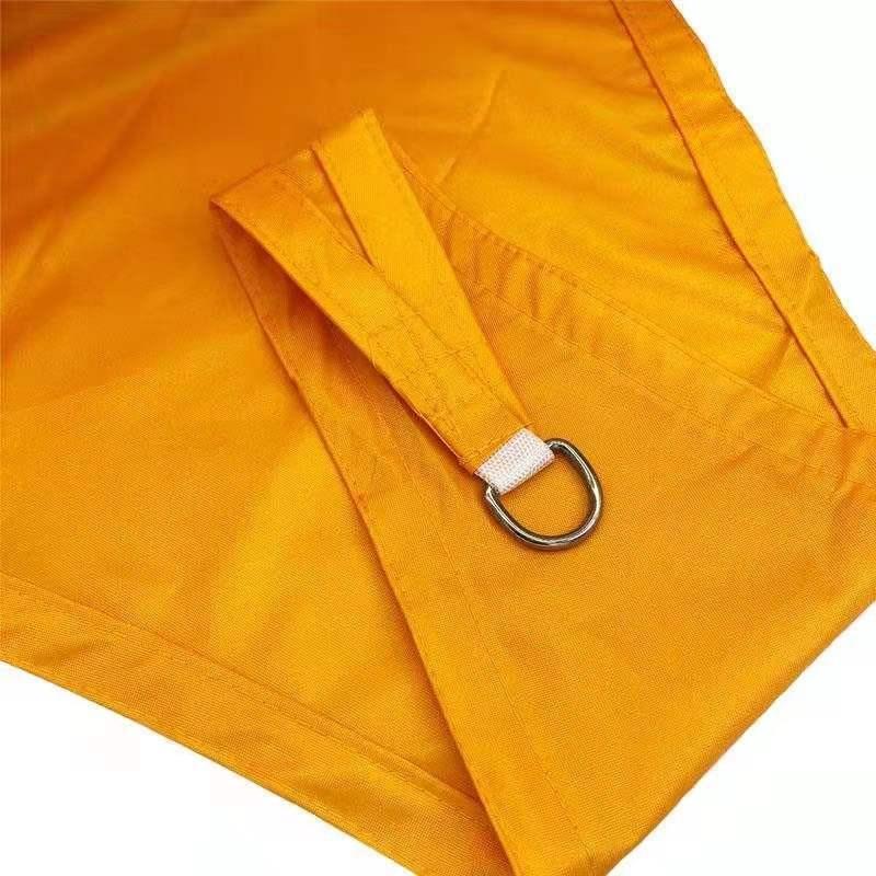 Toile d'ombrage Carré Moutarde - Toiles Ombrage