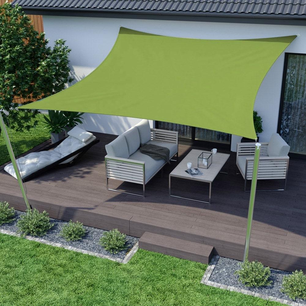 Toile d'ombrage Carré Olive - Toiles Ombrage