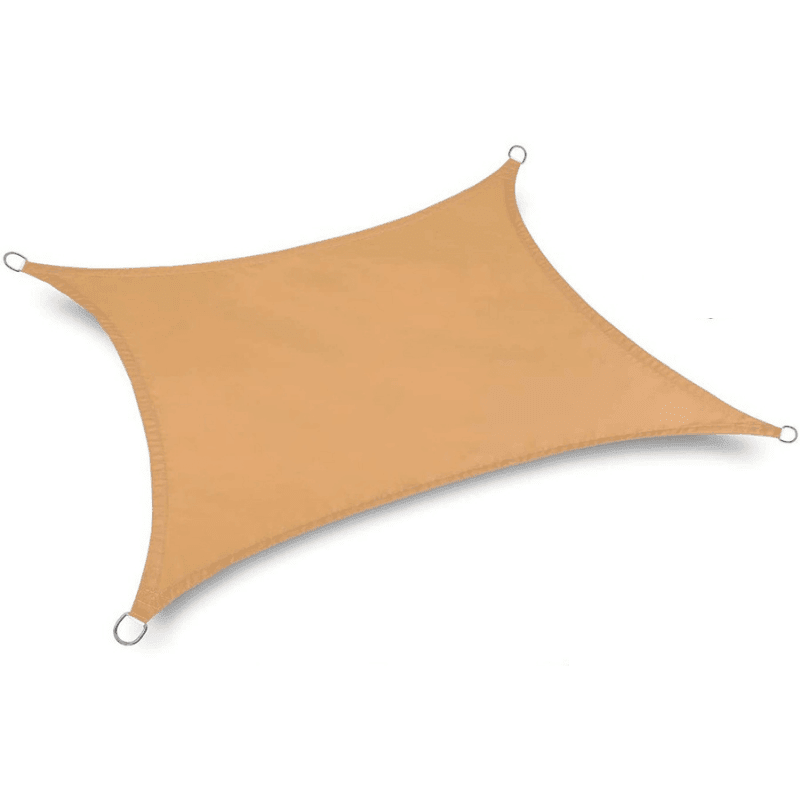Toile d'ombrage Carré Sable - Toiles Ombrage