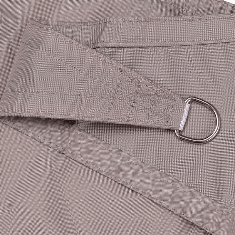 Toile d'ombrage Carré Taupe - Toiles Ombrage