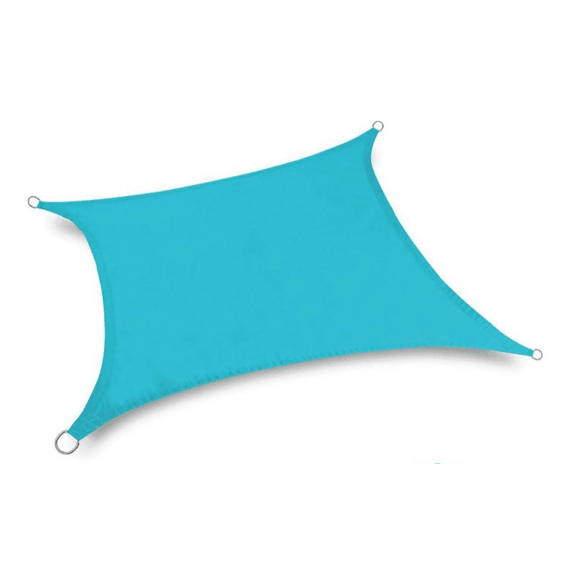 Toile d'ombrage Carré Turquoise - Toiles Ombrage