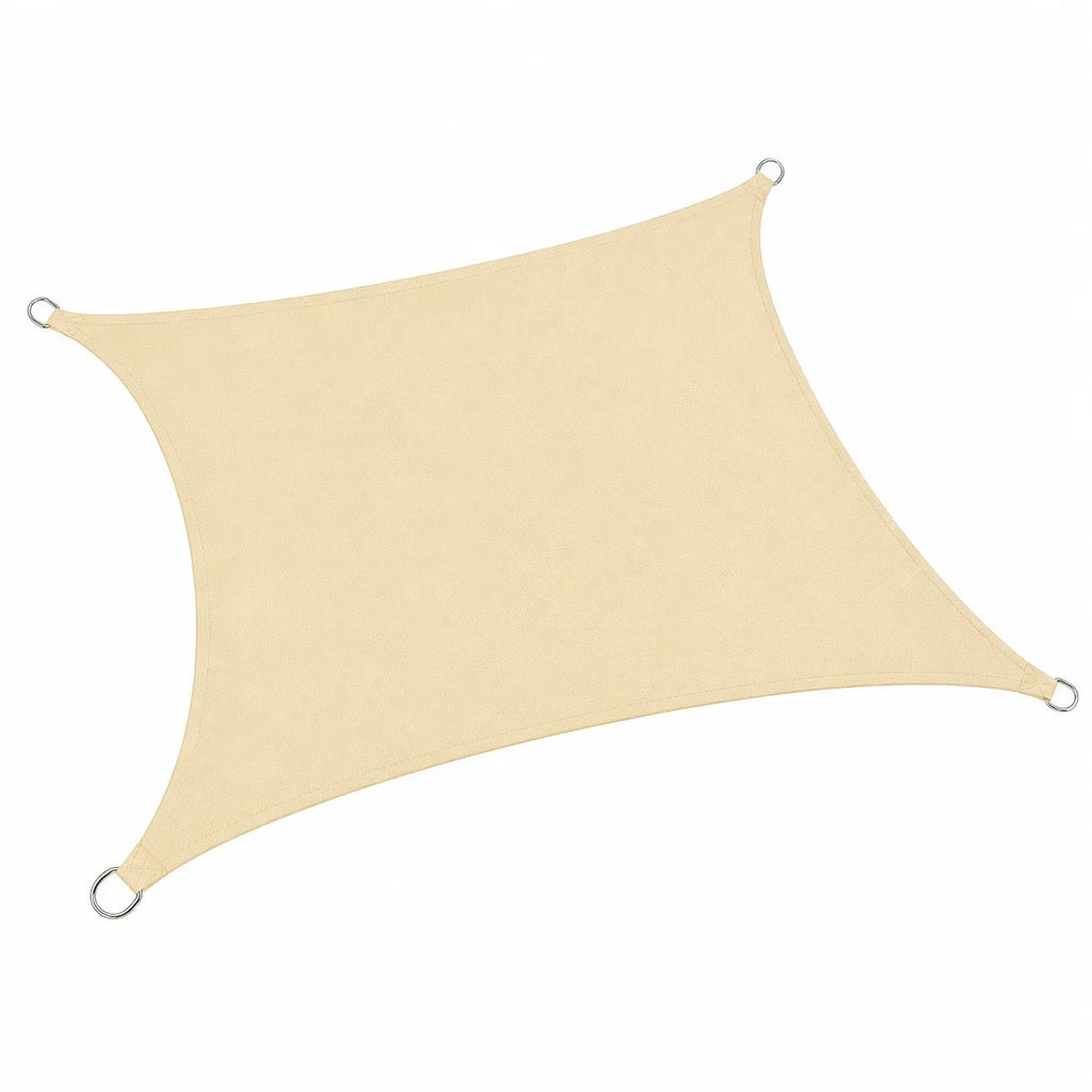 Toile d'ombrage Rectangulaire Beige - Toiles Ombrage
