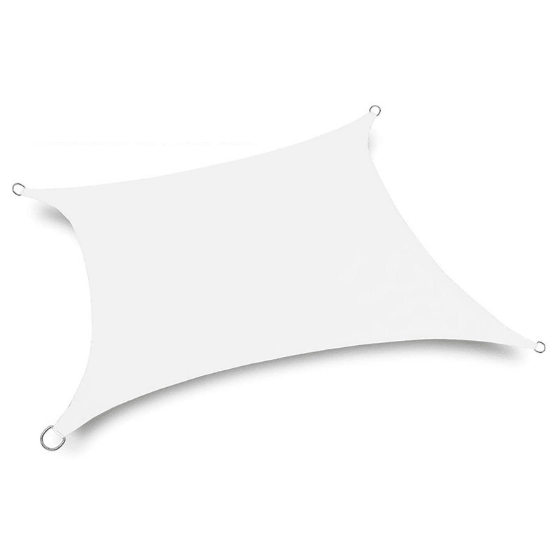 Toile d'ombrage Rectangulaire Blanche - Toiles Ombrage