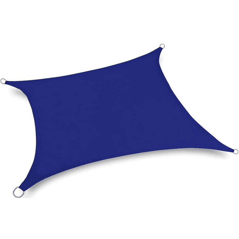 Toile d'ombrage Rectangulaire Bleu - Toiles Ombrage