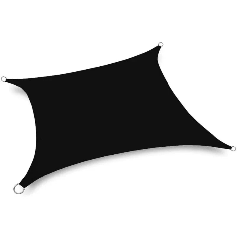 Toile d'ombrage Rectangulaire Noir - Toiles Ombrage