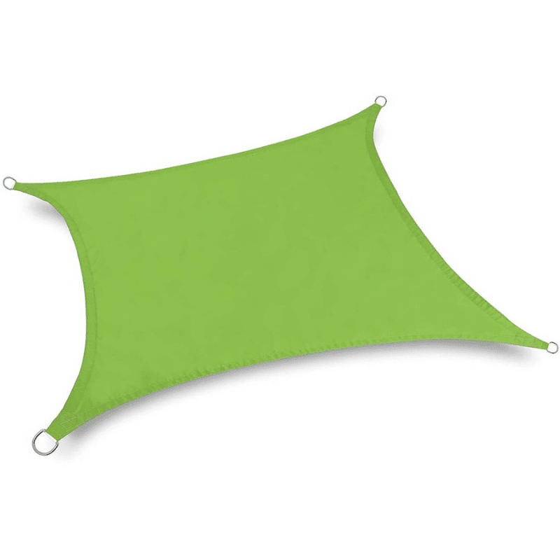 Toile d'ombrage Rectangulaire Verte - Toiles Ombrage