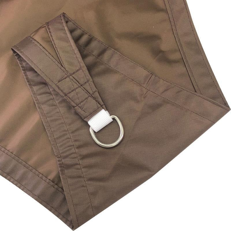Toile d'ombrage Triangulaire Marron - Toiles Ombrage