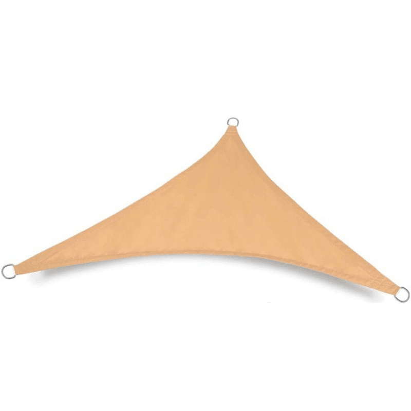 Toile d'ombrage Triangulaire Sable - Toiles Ombrage