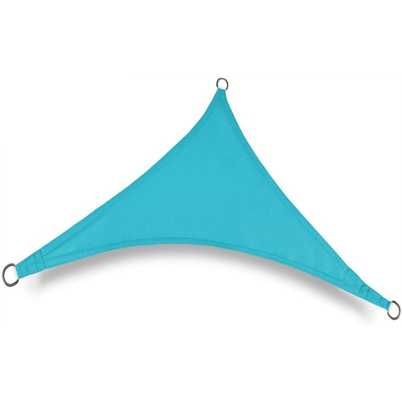 Toile d'ombrage Triangulaire Turquoise - Toiles Ombrage