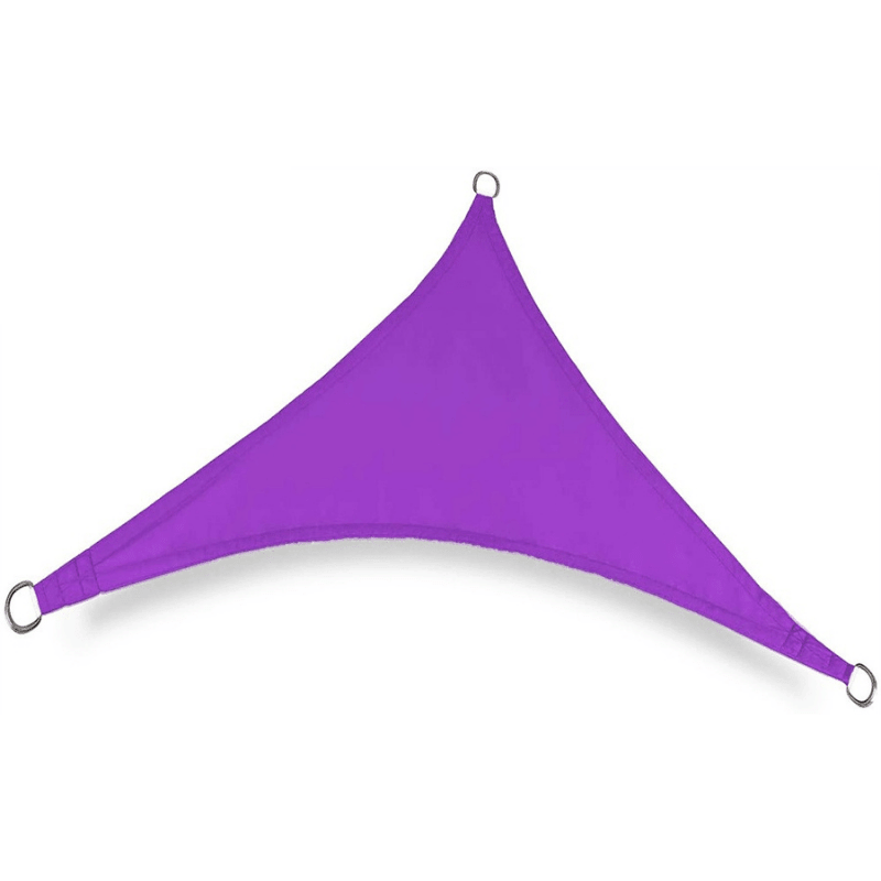 Toile d'ombrage Triangulaire Violet - Toiles Ombrage
